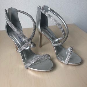 Steve Madden Sparkly Prom High Heels